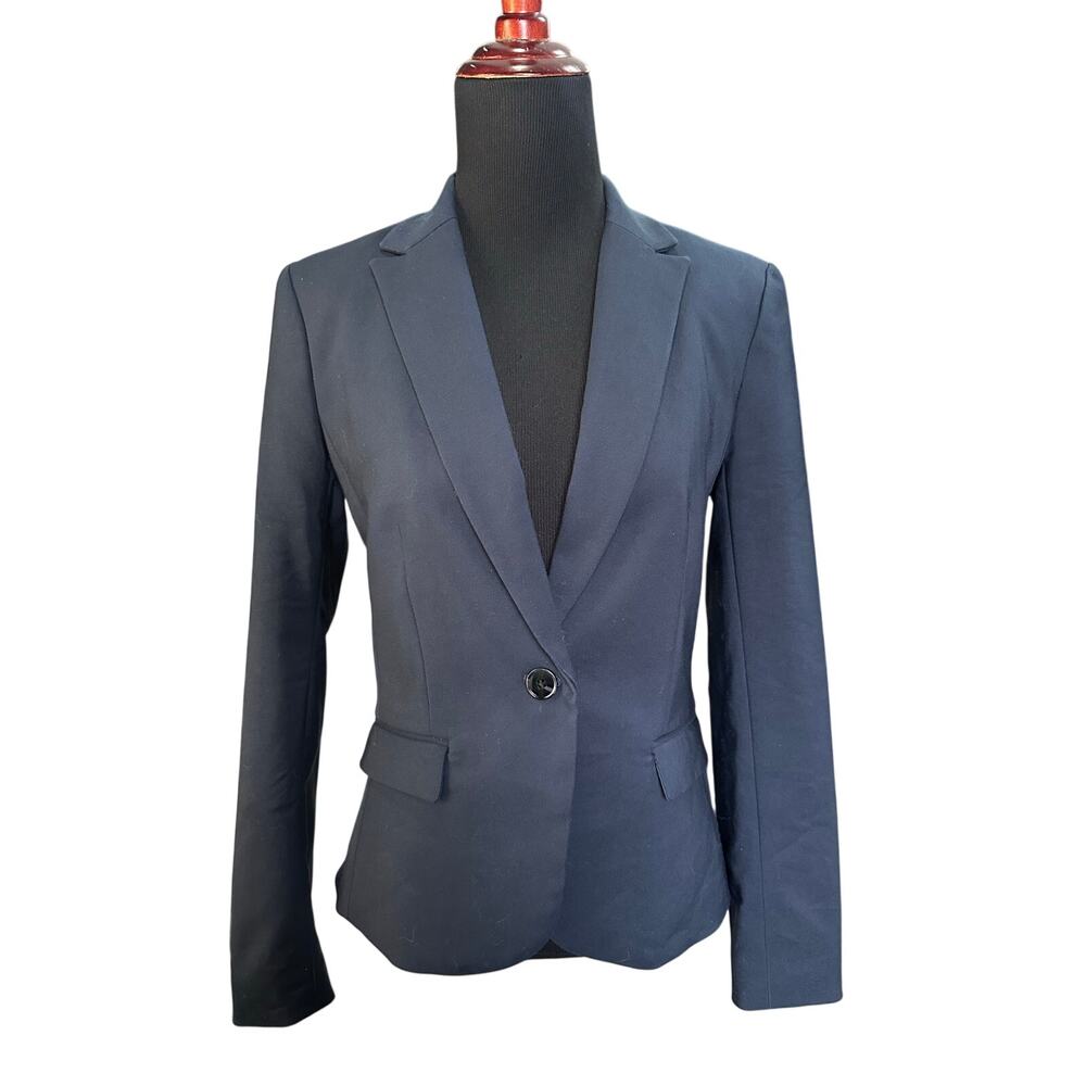 Navy blue vest jacket